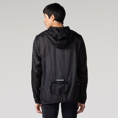 Jaqueta Masculina ASICS com Capuz Ultraleve Packable Repelente à Água - Foto 3