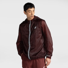 Jaqueta Masculina ASICS com Capuz Ultraleve Packable Repelente à Água - Foto 1
