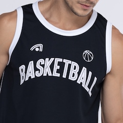 Camiseta Regata Masculina Adams Basquete Dry - Foto 3