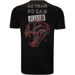Camiseta Masculina Puma Manga Curta Graphic Emblem Tee - Foto 7
