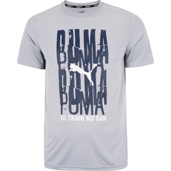 Camiseta Masculina Puma Manga Curta Graphic Emblem Tee - Foto 5