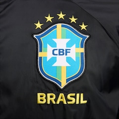 Jaqueta Corta-Vento Seleção do Brasil CBF Nike Masculina com Capuz Halo Anthem - Foto 4
