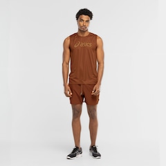 Camiseta Regata Masculina ASICS Logo - Foto 4