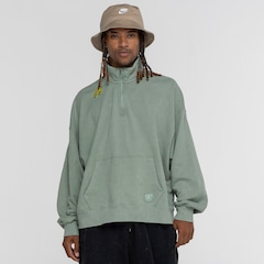 Blusa de Moletom Nike Air Jordan Flight Fleece QTR ZIP - Foto 3