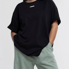 Camiseta FTDNC Manga Curta Oversized Malhao - Foto 2