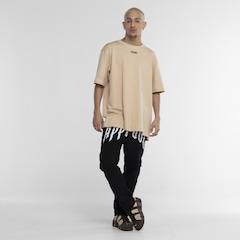 Camiseta FTDNC Manga Curta Oversized Malhao - Foto 1