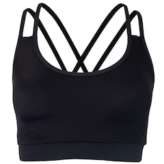 Top Fitness com Bojo Removível Vestem Média Sustentação Selene Adulto - Foto 1