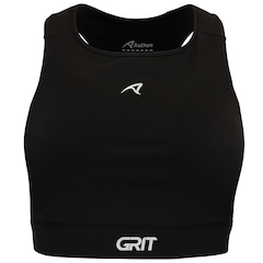 Top Fitness com Bojo Removível Authen Alta Sustentação Grit Bossa Nadador Reto com Bolso Ajustável Adulto - Foto 1
