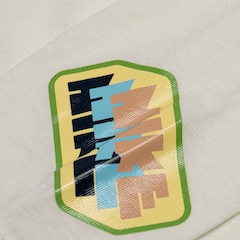 Camiseta Infantil Nike Manga Longa Retrô Sticker - Foto 6