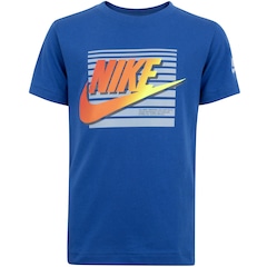 Camiseta Infantil Nike Manga Curta Futura Block SS - Foto 1