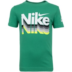 Camiseta Infantil Nike Manga Curta Retrô Fader SS - Foto 1