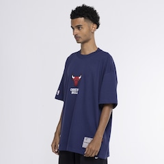 Camiseta do Chicago Bulls Approve NBA Bear Manga Curta - Foto 4