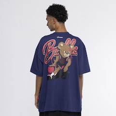 Camiseta do Chicago Bulls Approve NBA Bear Manga Curta - Foto 5