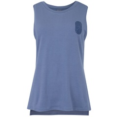 Camiseta Regata Feminina Oxer Alongada Estampada - Foto 1