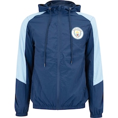 Jaqueta Corta-Vento do Manchester City Balboa Masculina com Capuz - Foto 1