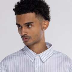 Camisa Piet Manga Longa Cotton Striped Long Sleeve - Foto 6