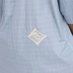 Camisa Piet Manga Curta Cotton Plaid Short Sleeve Shirt - Foto 7