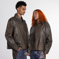 Jaqueta Piet Vintage Surf Leather - Foto 9