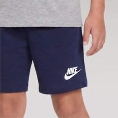 Conjunto Infantil Nike Kids Club Camiseta + Bermuda - Foto 4