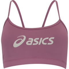 Top Fitness com Bojo Fixo ASICS Logo Alça Cruzada Baixa Sustentação Adulto - Foto 6