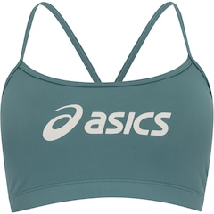 Top Fitness com Bojo Fixo ASICS Logo Alça Cruzada Baixa Sustentação Adulto - Foto 5