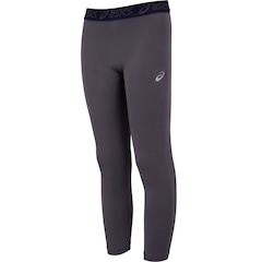 Calça Legging Infantil ASICS Elástico Logo - Foto 1