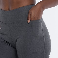 Bermuda Feminina ASICS Basic Bolso Mescla - Foto 5