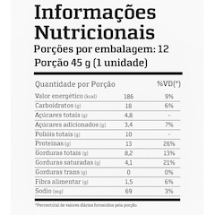 Barra de Proteína Integralmédica Protein Crisp Bar Brownie de Chocolate 45g - Foto 2