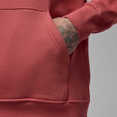 Blusão Jordan Nike Masculino com Capuz Brooklyn Fleece Pullover - Foto 7