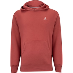 Blusão Jordan Nike Masculino com Capuz Brooklyn Fleece Pullover - Foto 1