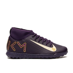 Chuteira Society Infantil Nike Mercurial Superfly 10 Club Kylian Mbappé - Foto 1