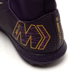 Chuteira Society Infantil Nike Mercurial Superfly 10 Club Kylian Mbappé - Foto 7