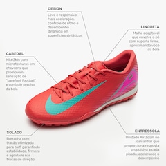 Chuteira Society Adulto Nike Zoom Mercurial Vapor 16 Academy - Foto 3