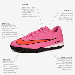 Chuteira Society Adulto Nike Zoom Mercurial Vapor 16 Academy - Foto 3
