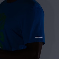 Camiseta Nike Manga Curta Dri-Fit Rise 365 RU - Masculina - Foto 3