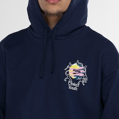 Blusa de Moletom Puma com Capuz Downtown Graphic Hoodie - Foto 5