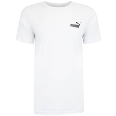 Camiseta Básica Masculina Puma Logo Pequena - Foto 1
