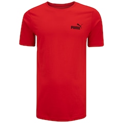 Camiseta Básica Masculina Puma Logo Pequena - Foto 1
