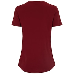 Camiseta Feminina Puma Manga Curta ESS Tee Logo - Foto 2