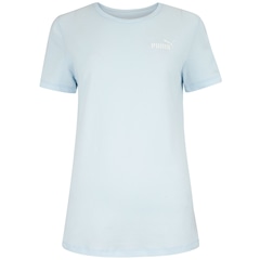 Camiseta Feminina Puma Manga Curta Essentials Small Logo Tee - Foto 1
