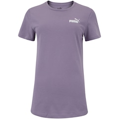 Camiseta Feminina Puma Manga Curta Essentials Small Logo Tee - Foto 1