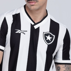 Camisa do Botafogo I 24 Reebok Masculina Torcedor - Foto 3