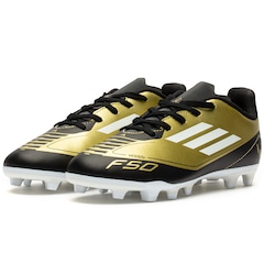 Chuteira de Campo Infantil adidas F50 Club Messi - Foto 3