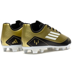 Chuteira de Campo Infantil adidas F50 Club Messi - Foto 5