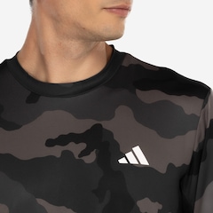 Camiseta Masculina adidas Manga Curta Treino Camuflada - Foto 5