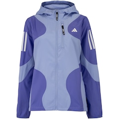 Jaqueta Corta-Vento Feminina adidas com Capuz Own the Run Base - Foto 1