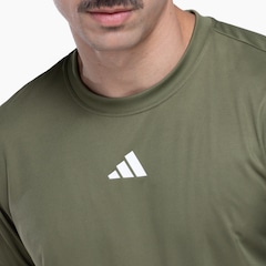 Camiseta Masculina adidas Manga Curta Treino Básica - Foto 2