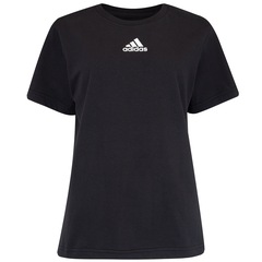 Camiseta Feminina adidas Manga Curta Small Logo - Foto 1