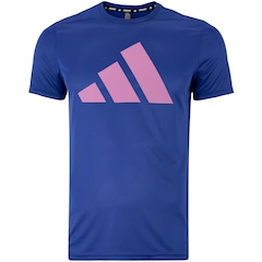 Camiseta Masculina adidas Manga Curta Run It - Foto 1