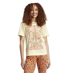 Camiseta Feminina adidas Farm Manga Curta Tee - Foto 1